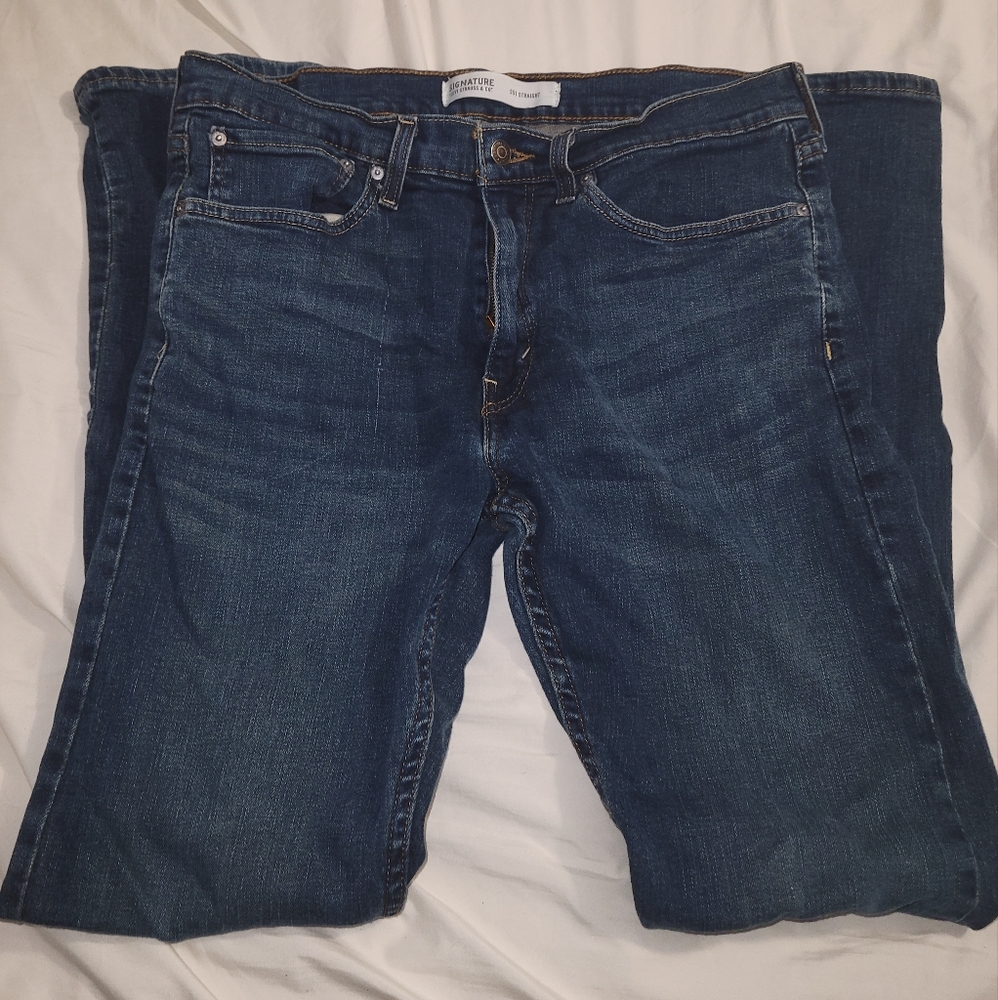 Mens 34x34 EUC Levi Strauss Signature S51 Straight